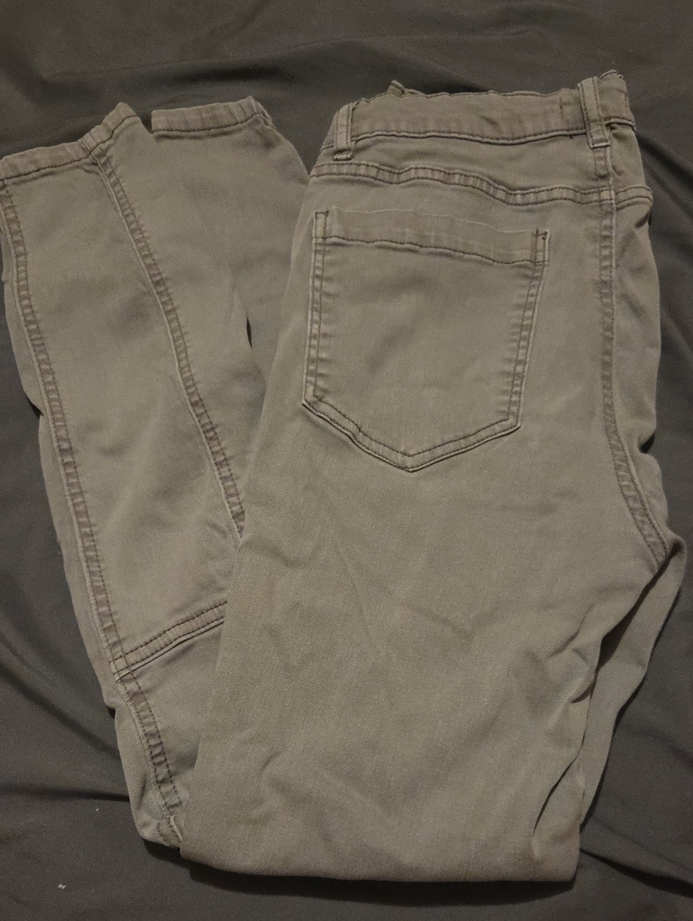 Garage Olive Skinny Jeans